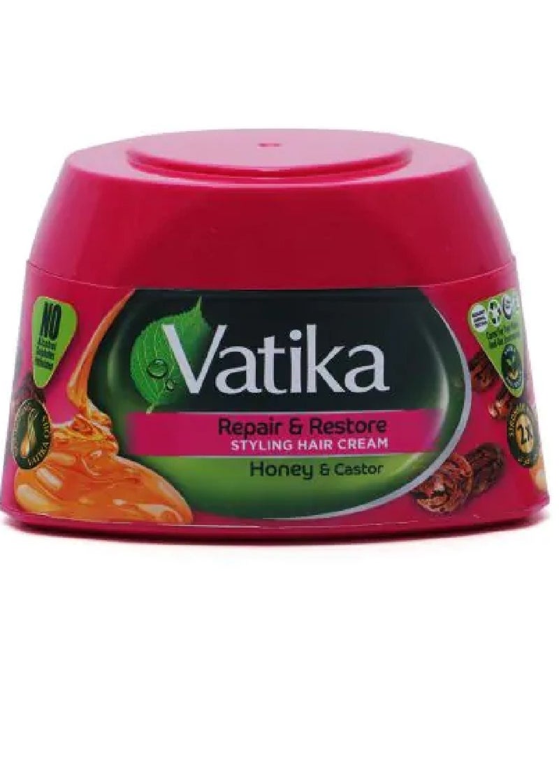 فاتيكا كريم تصفيف الشعر بالعسل والخروع 140مل - Image 1