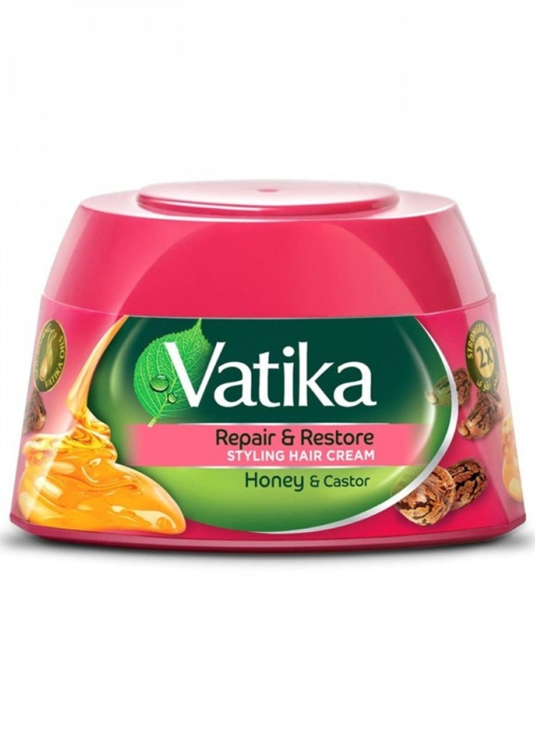 فاتيكا كريم تصفيف الشعر بالعسل والخروع 140مل - Image 2