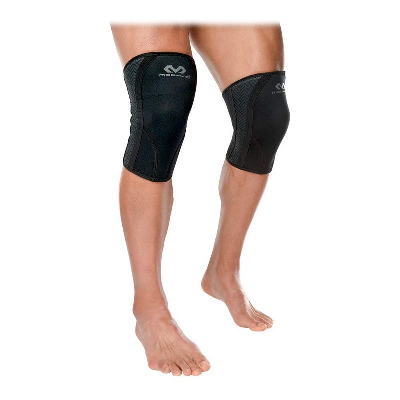 McDavid MDX801 Weightlifting Knee Sleeves Black Medium