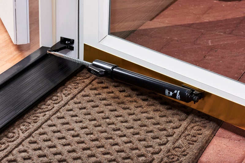 Wright Products Standard Duty Pneumatic Screen & Storm Door Closer with EZ-Hold â€“ Adjustable Closing Speed, Durable, Easy Installation (Transitional, Black) - Image 5