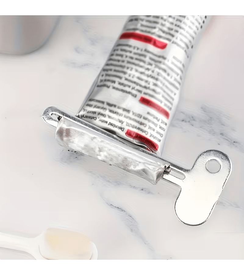 Toothpaste Squeezer 4pcs Metal Tube Squeezer Roller For Paint Cosmetics Hair Dye - Image 3