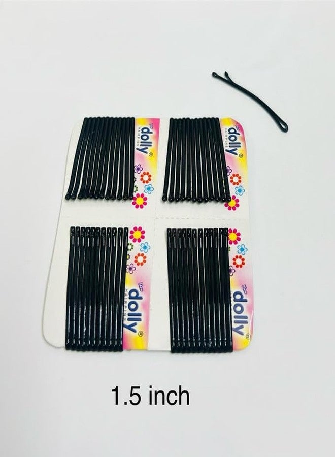 Men's Beard pin-size -1.5 inch Metal Black Beard Pins | Beard Pins Used For Sikh Gentelmen (Pack of 3) - Image 2