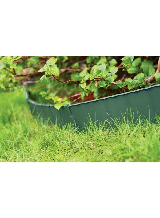 بروسبير بلاست IKRR-G851 سياج حديقة عالي الجودة بلاستيك أخضر الغابات 595 × 16سم - Image 4