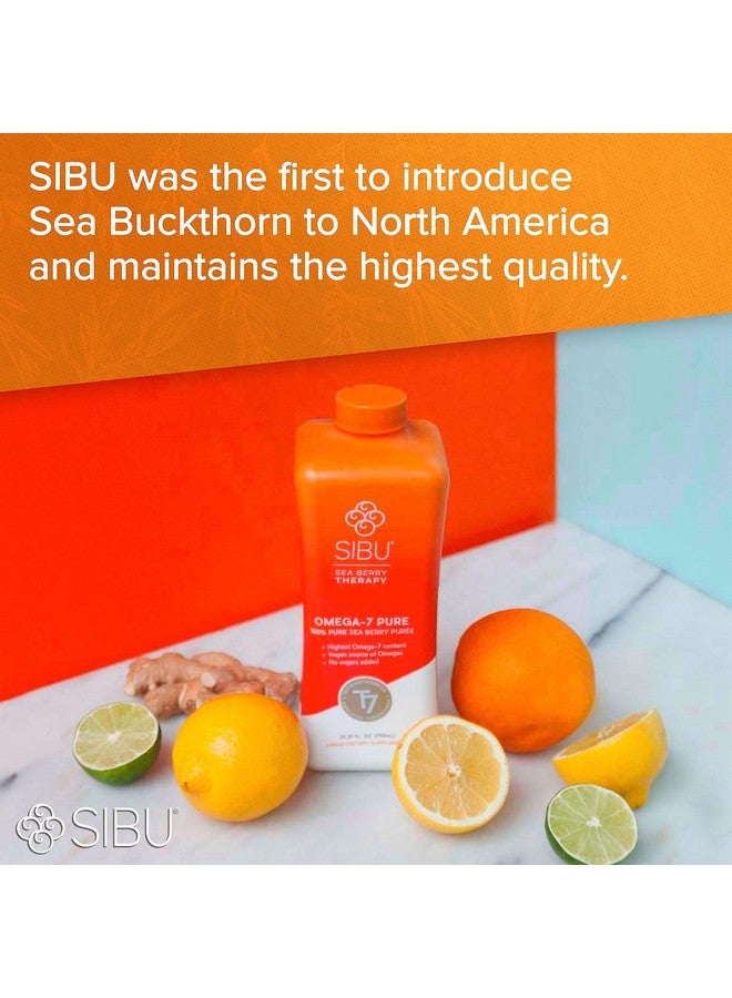SIBU Omega 7 Pure 100% Pure Sea Buckthorn Juice (32 Oz) Usda Organic Boosts Immune System Supports Cardiovascular Health Amazing For Skin Hair And Nails - Image 5