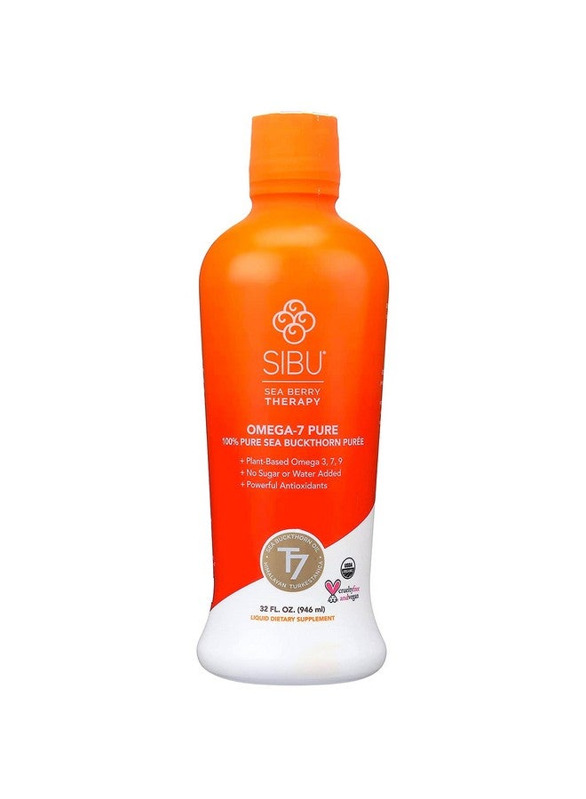 SIBU Omega 7 Pure 100% Pure Sea Buckthorn Juice (32 Oz) Usda Organic Boosts Immune System Supports Cardiovascular Health Amazing For Skin Hair And Nails - Image 2