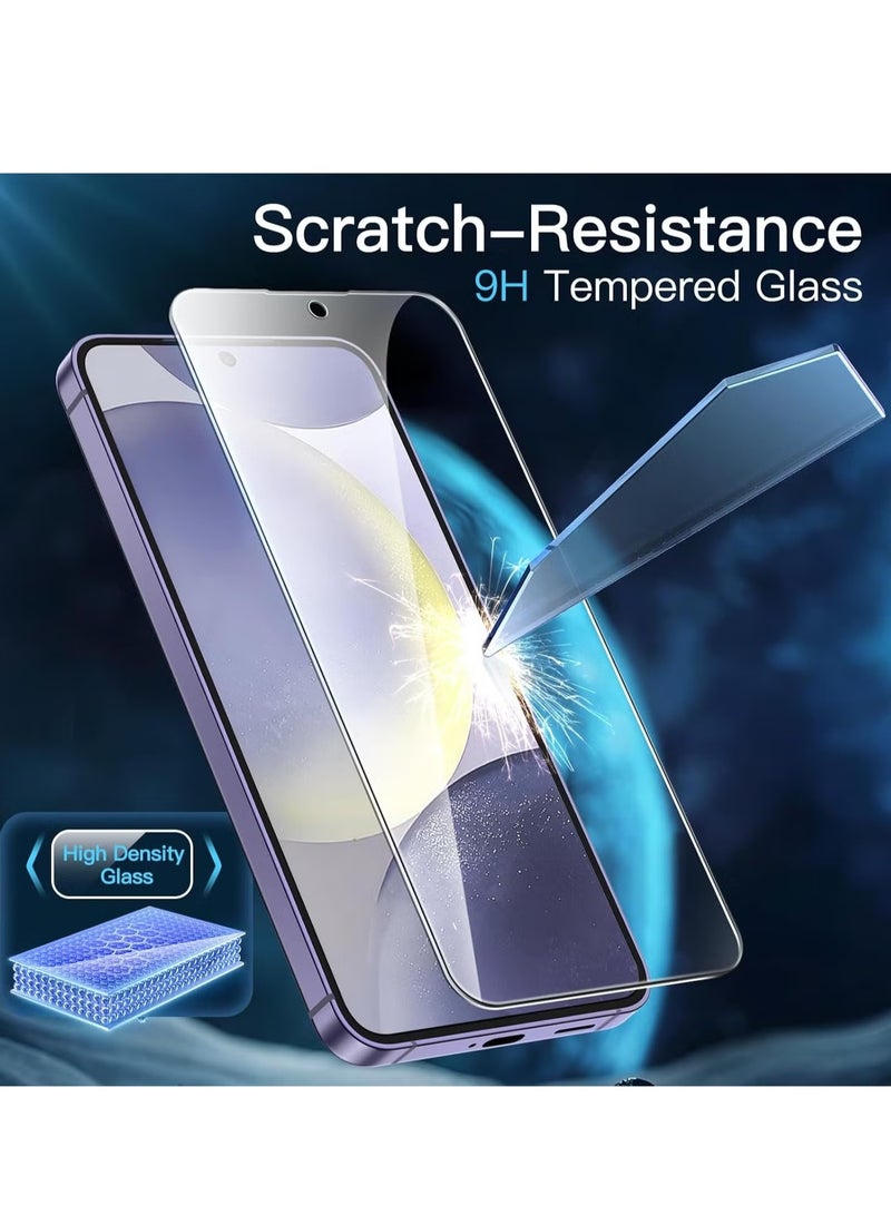 ELTRAZONE Samsung Galaxy S24 Plus Screen Protector HD Clear 3-Pack Anti-Scratch Ultra-Resistant Tempered Glass for Samsung Galaxy S24 Plus 5G 6.7-Inch Maximum Protection, Crystal Clear, Easy Installation - Image 4