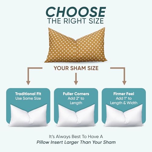 Pillowflex Synthetic Down Pillow Insert - 16x26 Down Alternative Pillow, Ultra Soft, Large Standard Rectangle, Lumbar, Back, Sleeping Pillow - 1 Decorative Pillow Form - Image 2