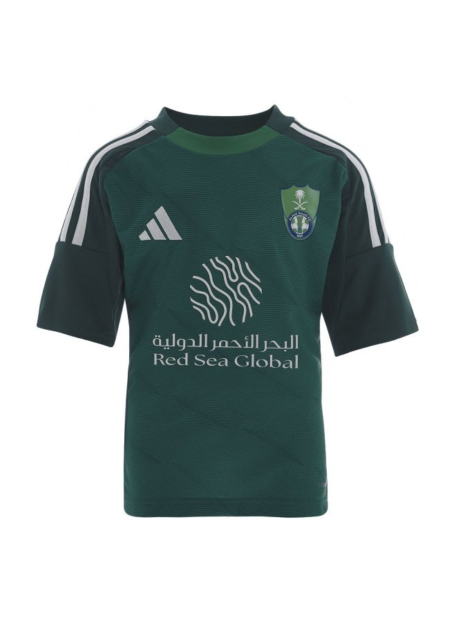 Adidas Adidas Al Ahli Fc Away Jersey Youth Green Football Jerseys For Kids Unisex 128  - Image 1