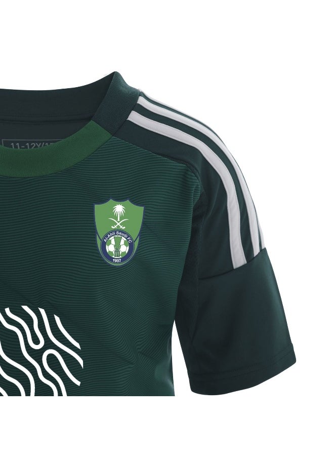 Adidas Adidas Al Ahli Fc Away Jersey Youth Green Football Jerseys For Kids Unisex 128  - Image 5