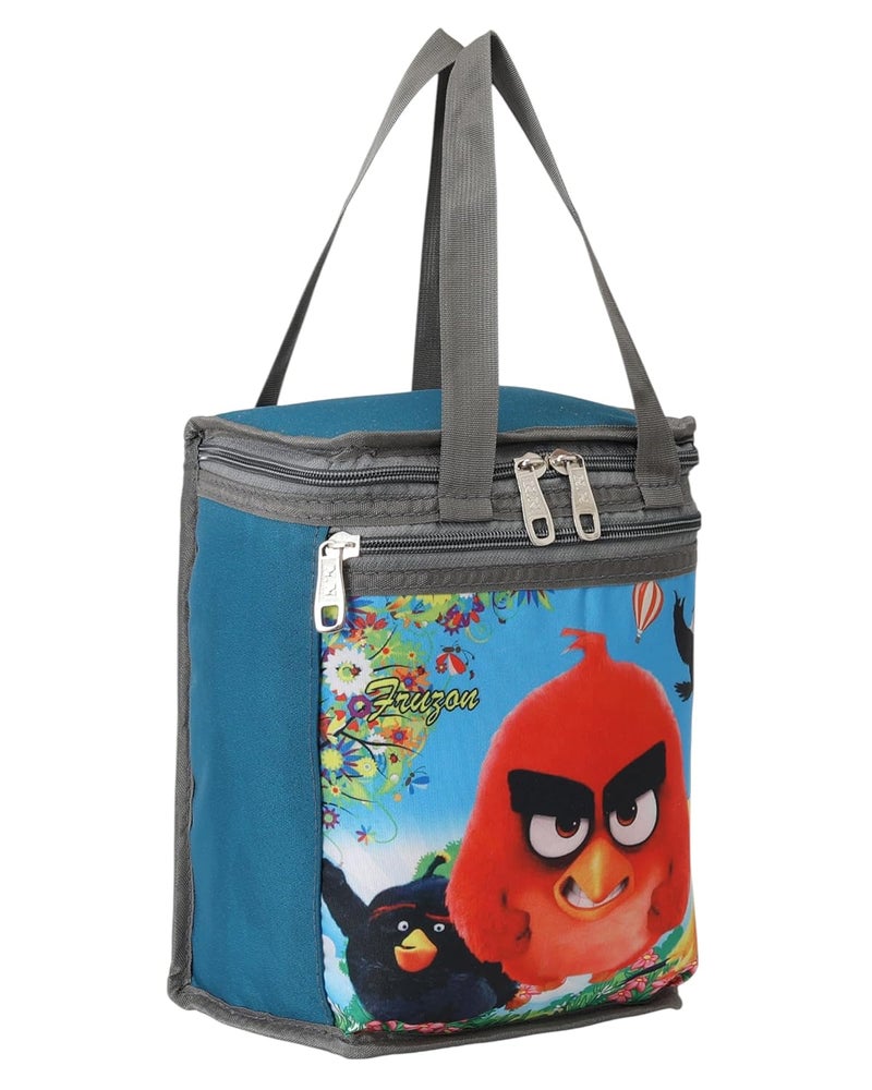 HACKON STAR 10L Lunch Tiffin Bag for School & Picnic for Boys & Girls Waterproof Lunch Bag (Green n) - Image 1
