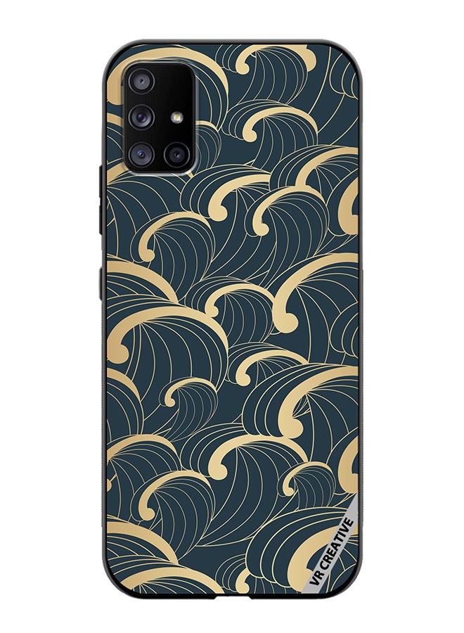 VR CREATIVE Protective Case Cover For Samsung Galaxy A51 5G Asian Icon Design Multicolour - Image 1