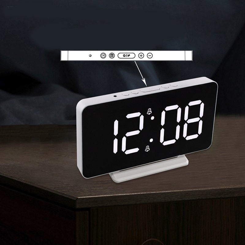 Digital Alarm Clock Temperature Number Time Clock Home Decoration - Image 4