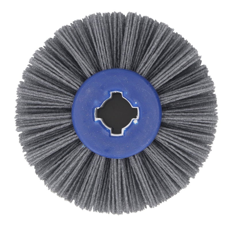 Wire Drawing Wheel 80 Grit Multifunctional Angle Grinder Wire Wheel Burnishing Tool - Image 2