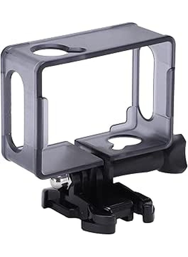 SJ4000 Action Camera Waterproof Case with Charging Port Black 35g Lightweight Frame Mount - Image 1