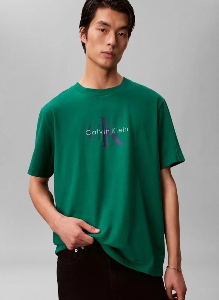 Calvin Klein Jeans  Monogram Logo T-shirt for Men | Best Price UAE