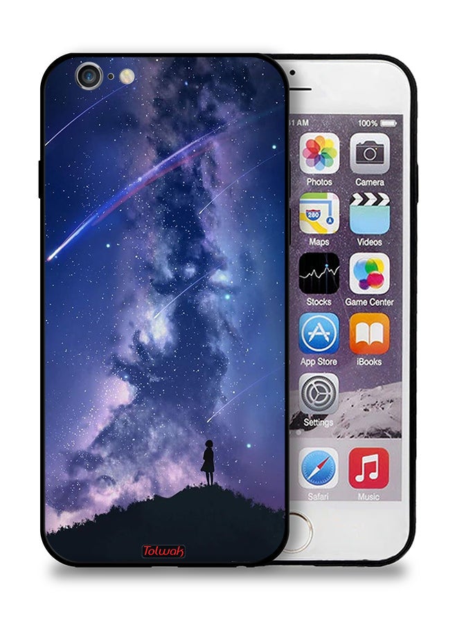 Tolwak Apple iPhone 6/6s Protective Case Moving Stars - Image 1