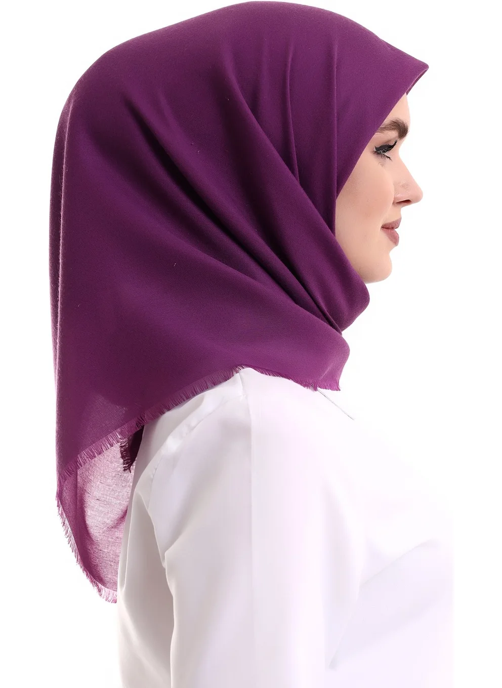 İhvan Online Cotton Board Plain Patternless Cover Fuchsia