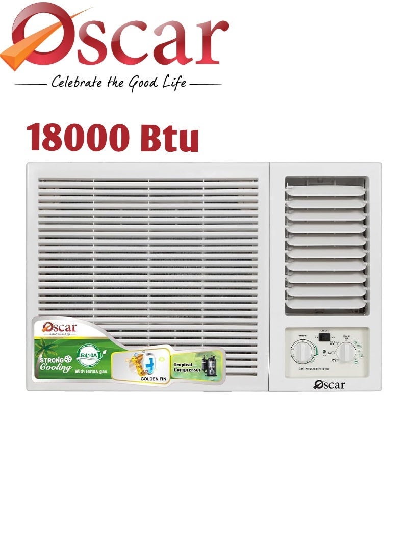 أوسكار مكيف هواء شباك اوسكار 18000 وحدة – بارد OWC18KC - Image 1