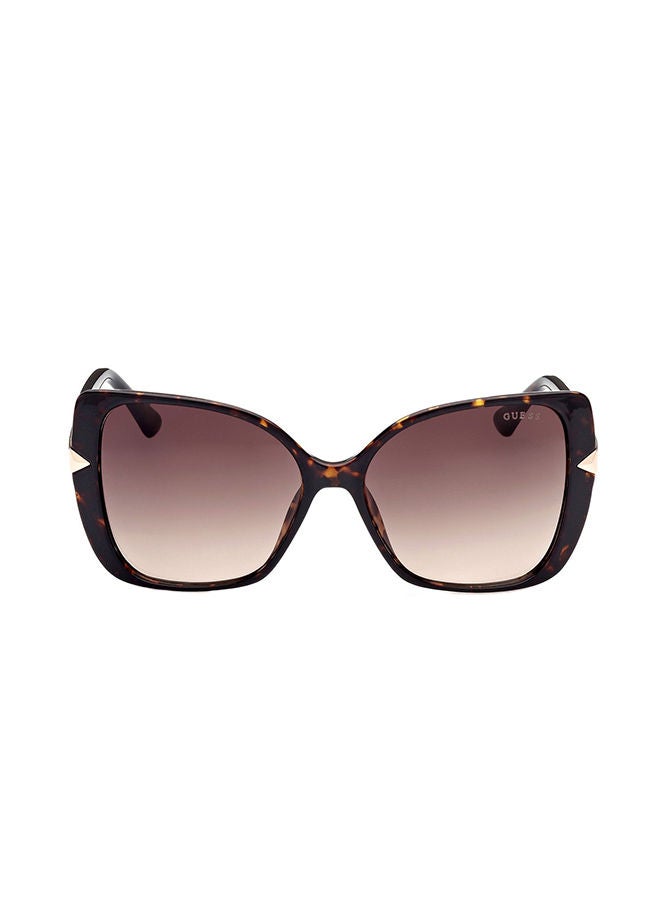 GUESS GU7820 52F Sunglasses 100% UV Protected Brown Butterfly For Women - Image 1