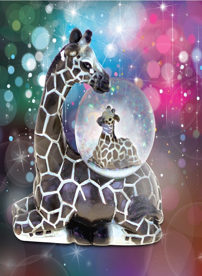 Puzzled COTA Global Giraffe Snow Globe Decor - Beautiful Snow Globe Decorations with Giraffe Figurine, Collectible Snow Globes Perfect Giraffe Decor for Home, Office Space, Figurine Shelf, or Desk - 45mm - Image 5