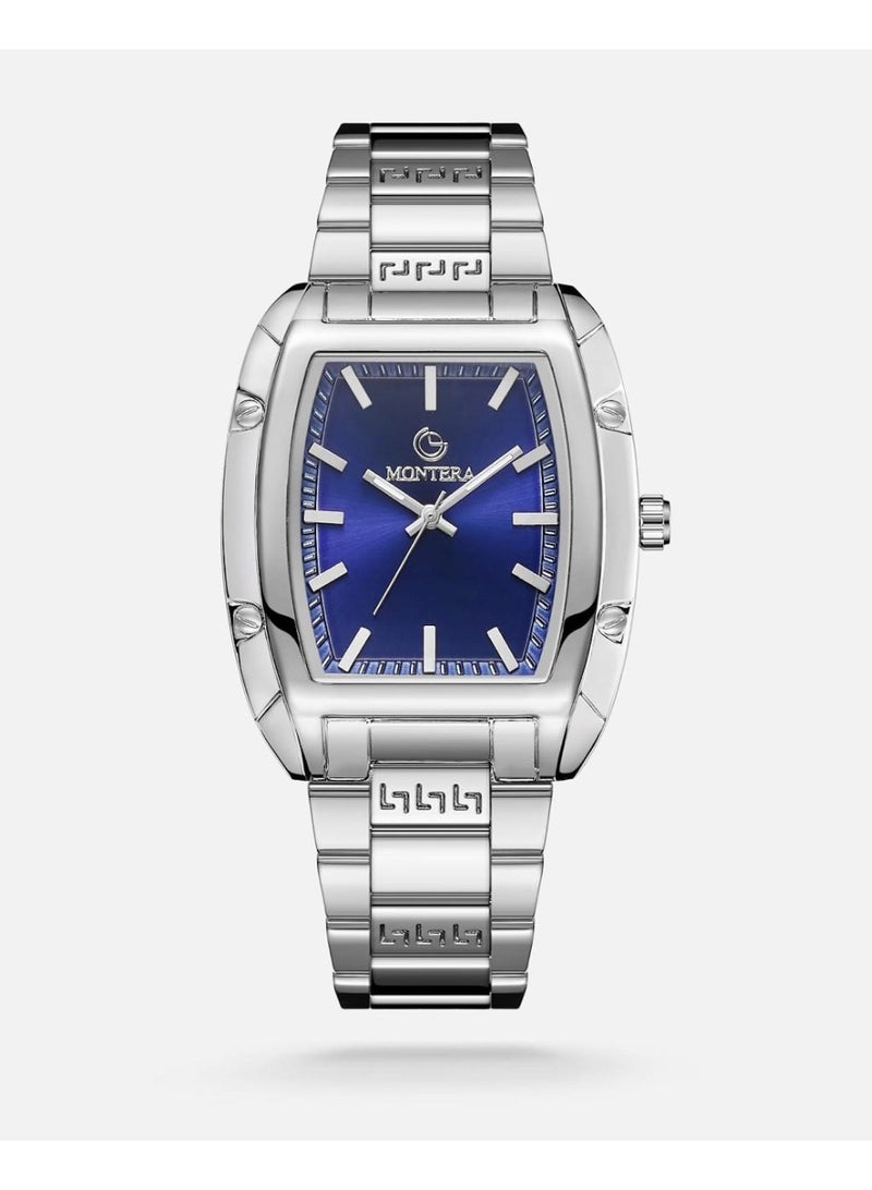 Montera Classic Men's Wristwatch, Water Resistant