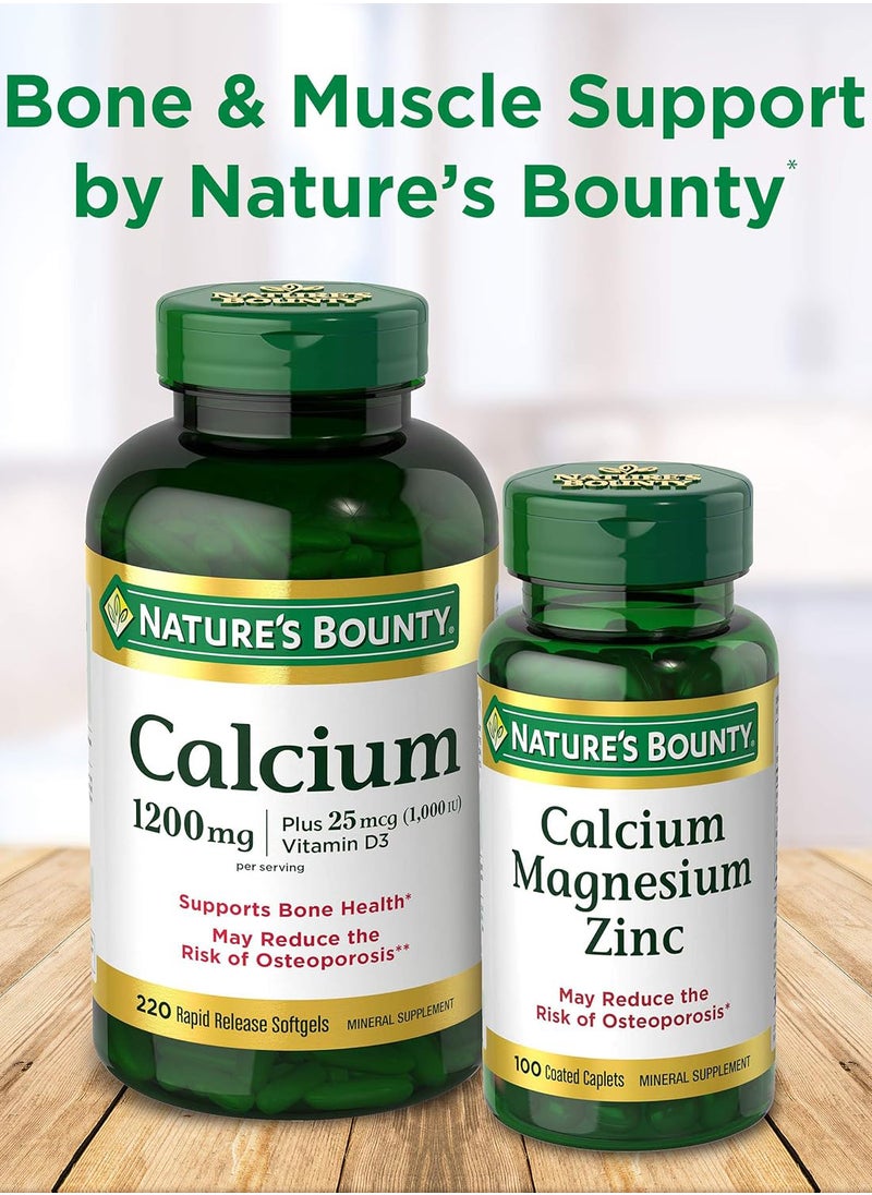 NATURE'S BOUNTY Glucosamine Chondroitin Pills And Dietary Supplement 110 Capsules  - Image 4