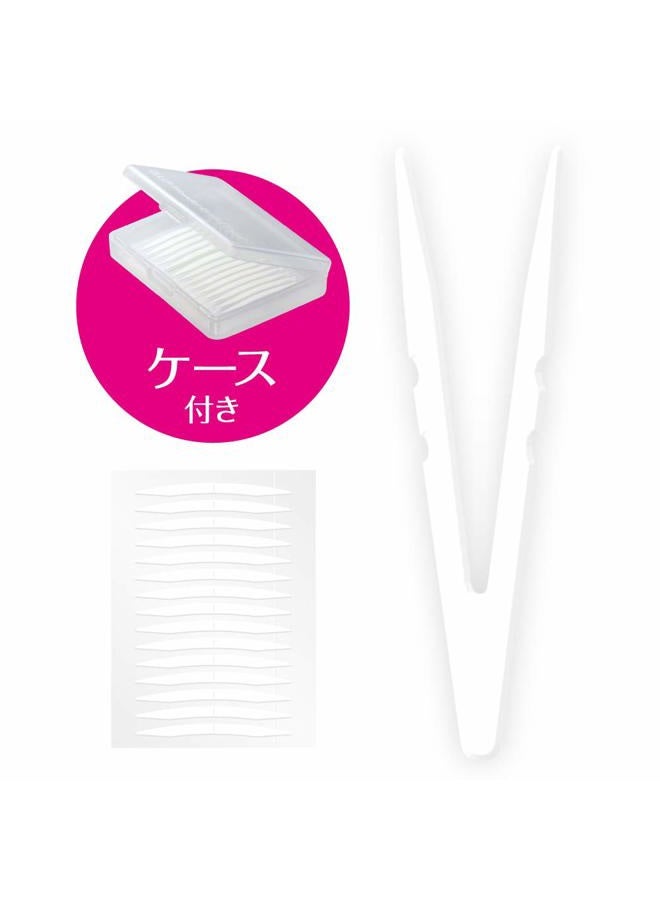 D-UP Eyelid Lift Tape for Enhanced Eye Makeup, Invisible, Self-Adhesive Japanese Double Eyelid Stickers, Mild, 120pcs - Image 3