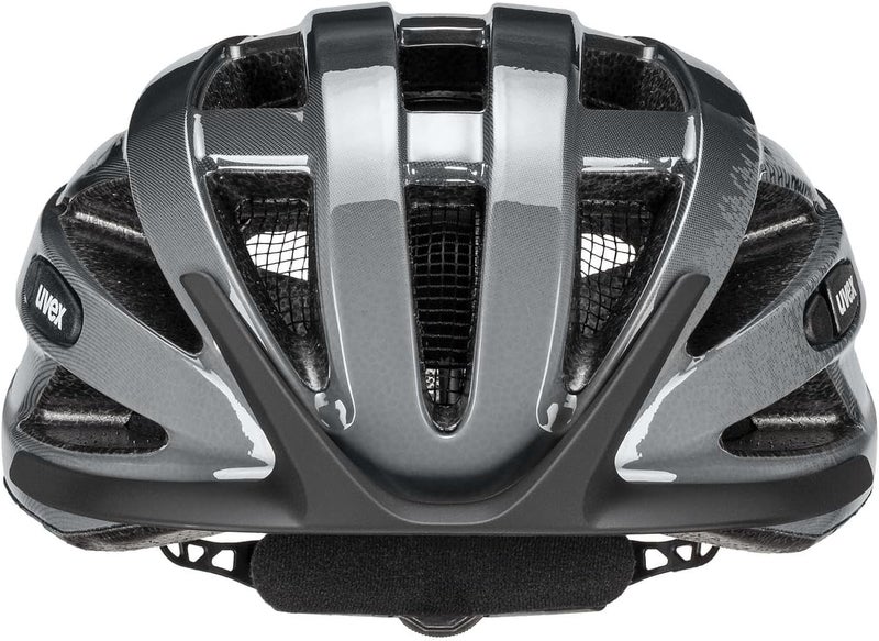 UVEX خوذة دراجة هوائية Uvex Air Wing - حماية خفيفة الوزن - ملائمة قابلة للتعديل - مقاس 52-57 سم - رمادي/أسود - Image 2