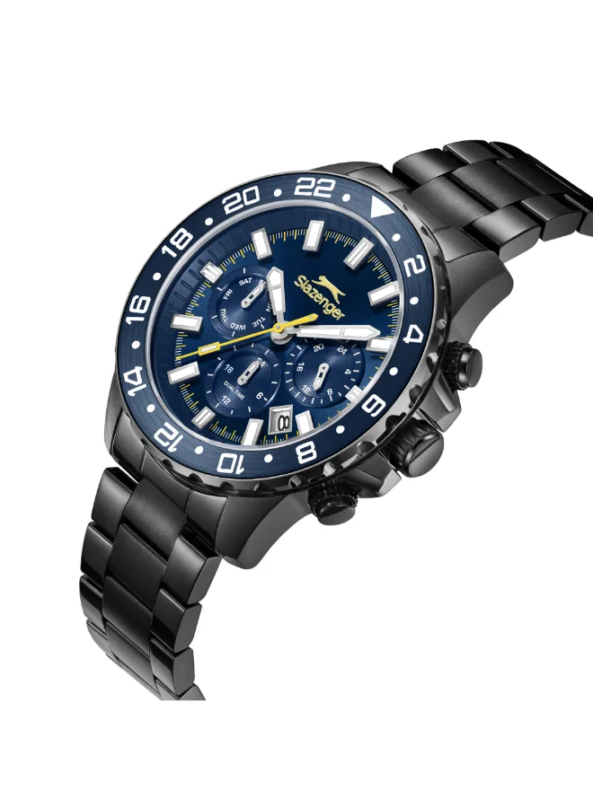 Slazenger Men's Metal Multi Function Watch SL.9.2552.2.660 - 42 mm