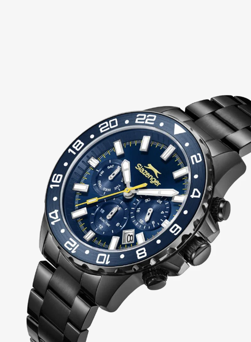 Slazenger Men's Metal Multi Function Watch SL.9.2552.2.660 - 42 mm