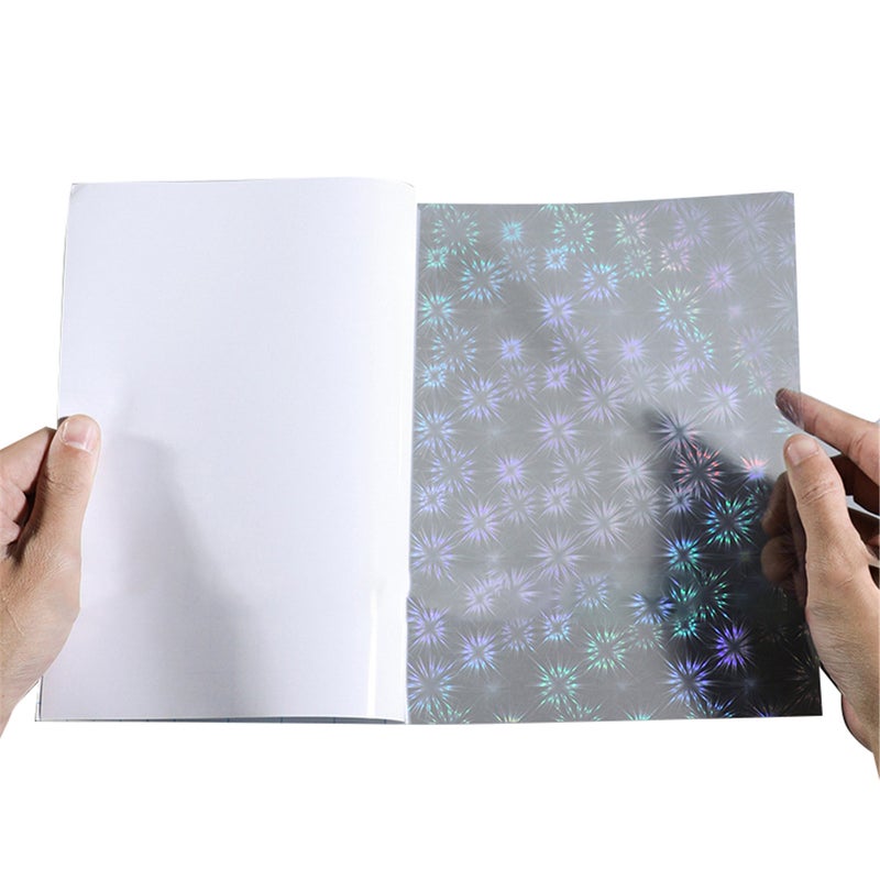 20 Sheets Of A4 Size Heat Sealing Film (20.96 X 29.84 Cm) With Flash Cold Laminating Film, Self-Adhesive, Waterproof And Scratch Resistant, No Machine Required - Image 1