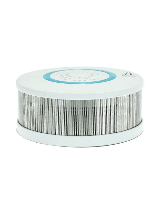 NIBEMINENT 2-In-1 Wireless Smoke Temperature Detector Alarm White - Image 1