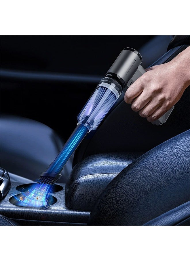 DAREU Handheld Blower & Vacuum 130,000 RPM – Brushless Turbo Fan with 4000 mAh Battery – Cordless Cleaning & Inflating Tool with Adjustable Speed  - Image 3