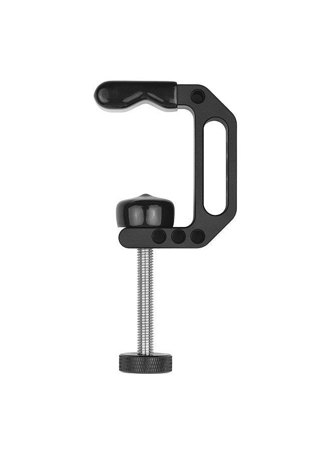 Generic - Universal C Clamp Heavy Duty Desktop Mount Clamp Tripod Light Stand Clamp with Standard 1/4 Inch & 3/8 Inch Screw Holes for Mounting Video Monitor Flash Speedlite Microphone - Image 1