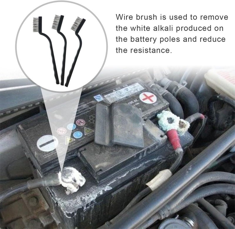 Anesty Jump Leads Car Van Battery Starter Cable, Heavy Duty 2000AMP 4 Meters Long Booster Jumper Cables, with Gloves, Brush, Bag - Image 3