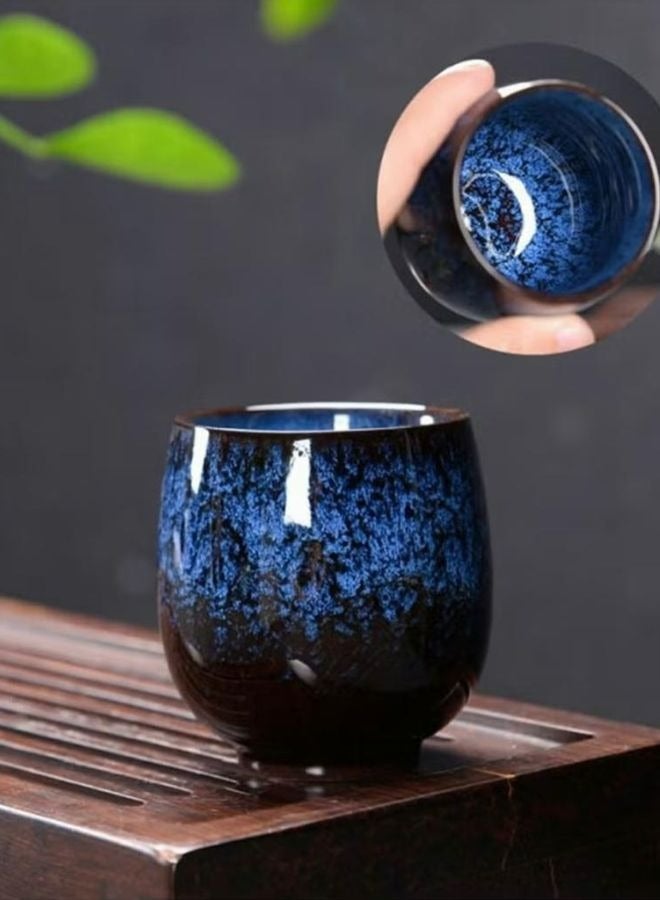شورو كوب قهوة من السيراميك اللون الأزرق - Image 2