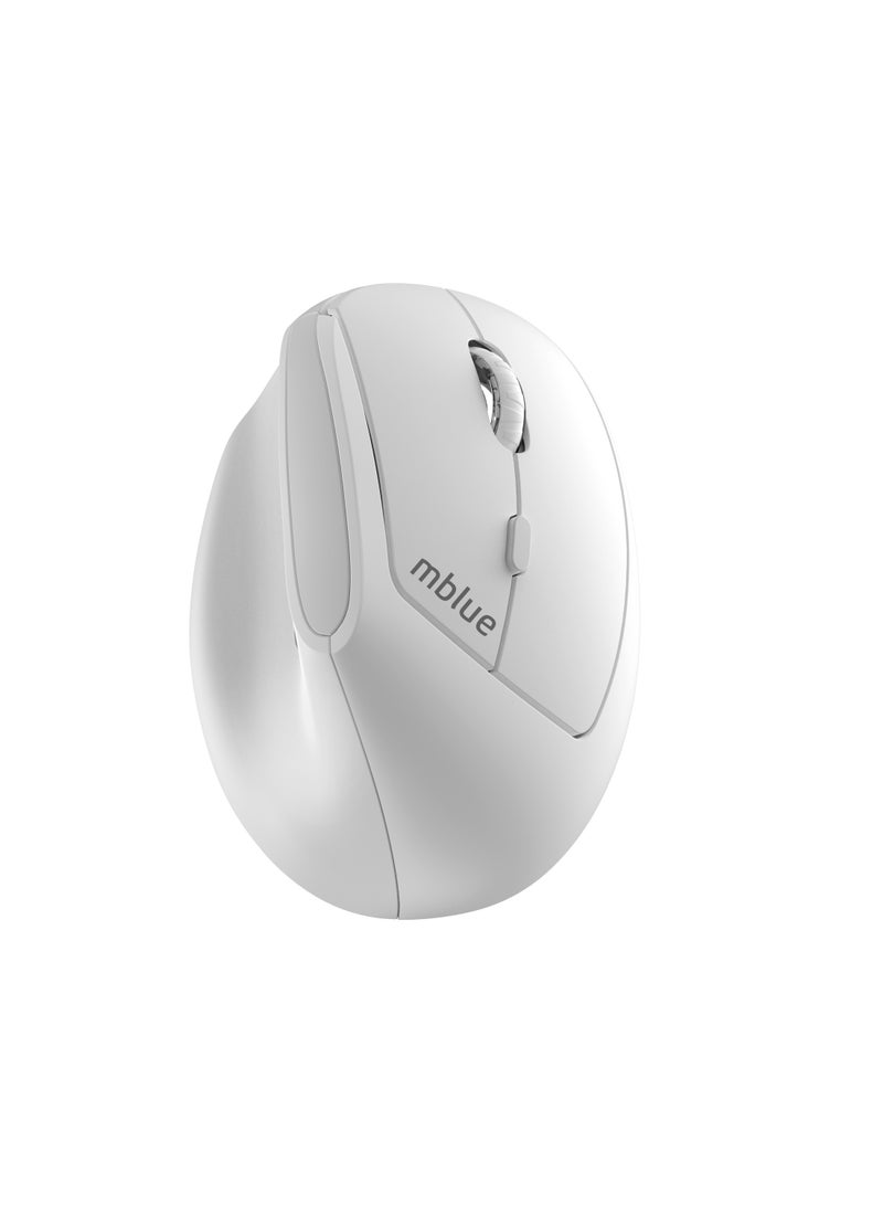 mblue Business Vertical Office Mouse – Silent Clicks, Smooth Control, Professional Performance, M206 Pro - Image 1