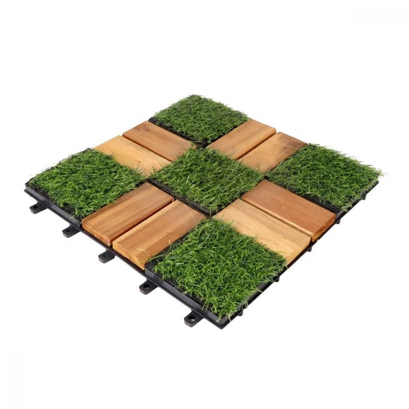 Family Ship Parquet flooring - grass flooring and wood flooring, size 30*30cm, 12 pieces - Image 4
