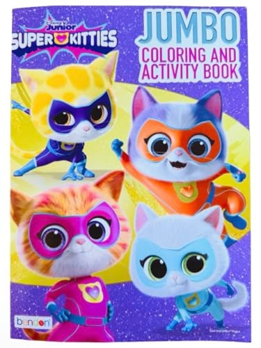 Making the Grade Super Kitties Coloring and Activity Book with StandUp Character on Back 80 Pages - Image 1