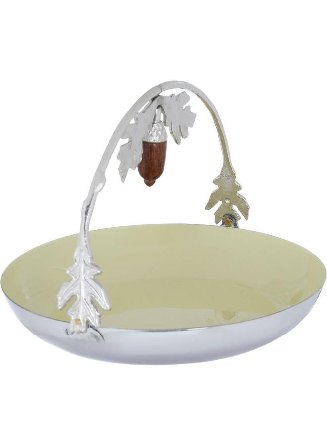 السيف  طبق تقديم من الفولاذ 17.5 × 3 سم فضي - Image 2