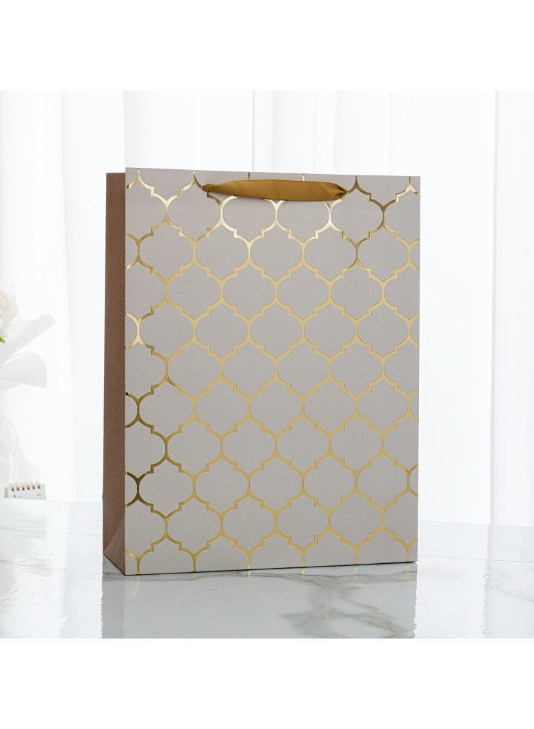 10 Pcs Gift Bags Set Eco-Friendly Paper Bags With Handles Bulk Paper Bags Shopping Bags Retail Bags Party Bags