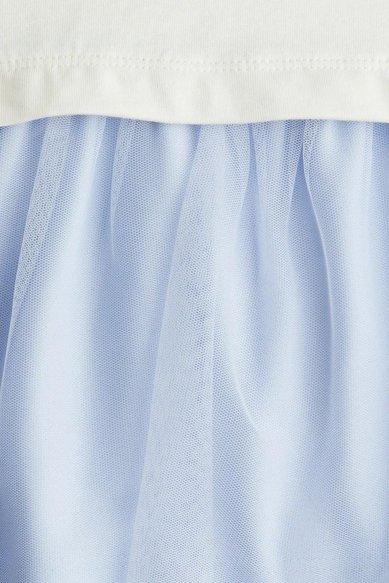 H&M Print-motif tulle dress