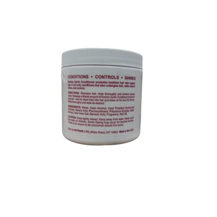 Nutrine Garlic Conditioner Jar, 16 Oz - Image 5