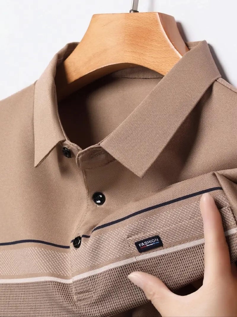 Lymio Men T-Shirt || T-Shirt for Men || Polo T Shirt (Polo-60-Brown-2XL) - Image 4