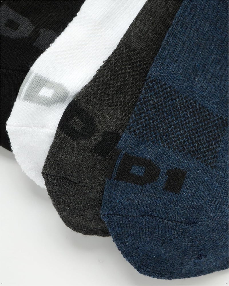 And1 Mens No Show Socks - 12 Pack Performance Stretch Athletic Compression Socks for Men - Sports Low Cut Socks (6-12.5) - Image 4