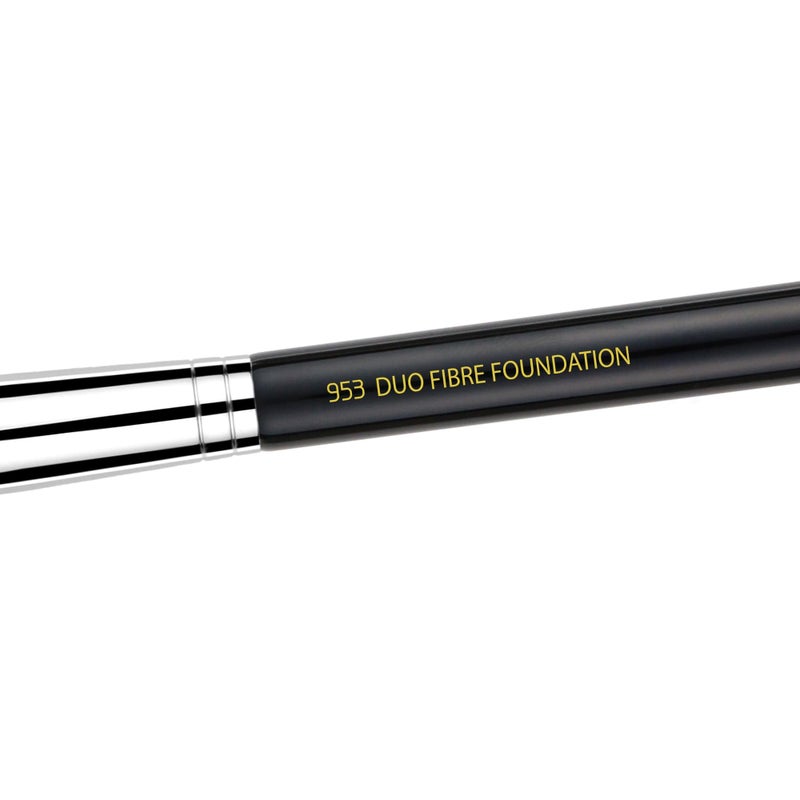 Bdellium Tools Professional Makeup Brush - Maestro Series 953 Duet Fiber Foundation - With Soft Synthetic Fibers, For Precise Application of Foundation (Black, 1pc) - Image 5