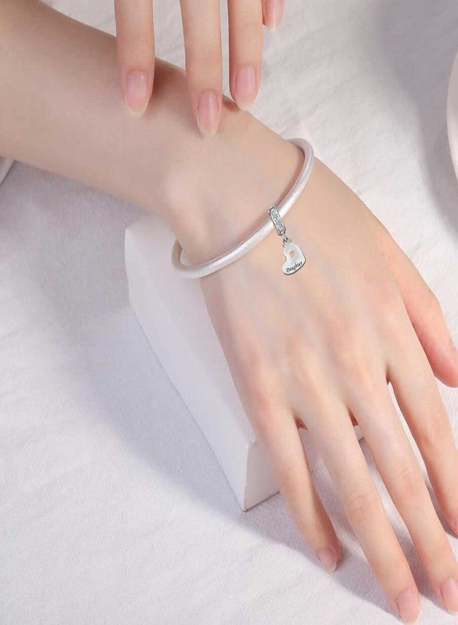 KunBead Womens Big Sister Little Sister Charms Rose Gold Heart Love Dangle Birthday Charm Compatible with Pandora Bracelet set for 2 for Bracelets - Image 4