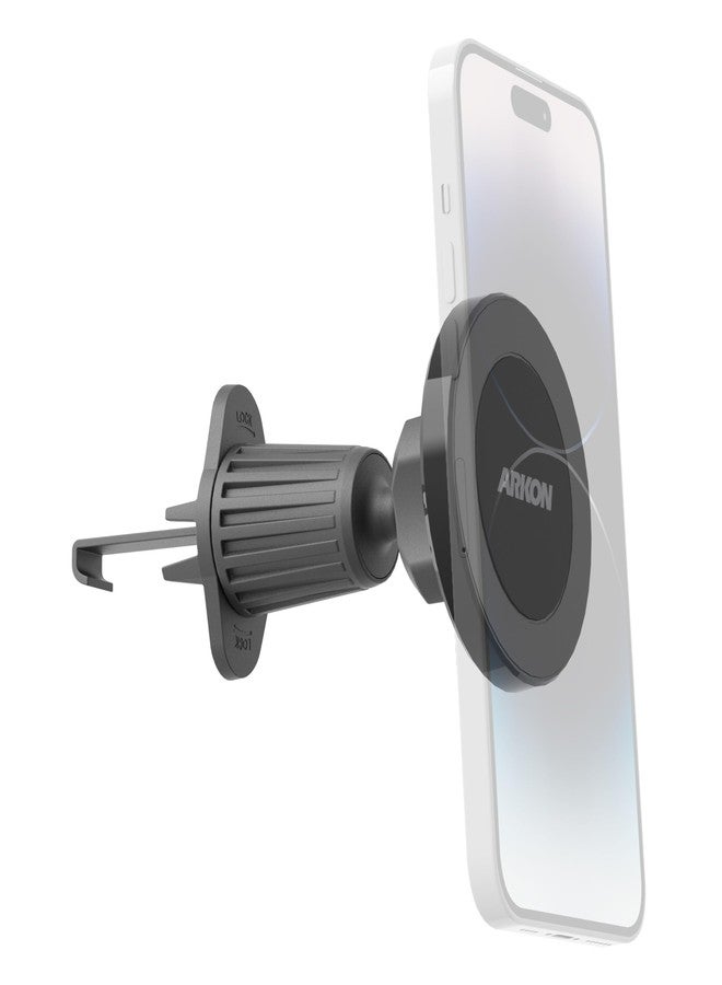 ARKON Mounts Car Vent Phone Mount | 20 Powerful Magnets | Quick 360° Rotation | Stable Vent Mount | Magnetic Phone Holder for Car | Compatible with iPhone, Galaxy, Note, Pixel, & More - Image 1