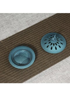 Y&D Alloy Incense Stove Household Indoor Creative Diffusion Stove Tea Ceremony Ornaments-Navy Blue  - Image 4