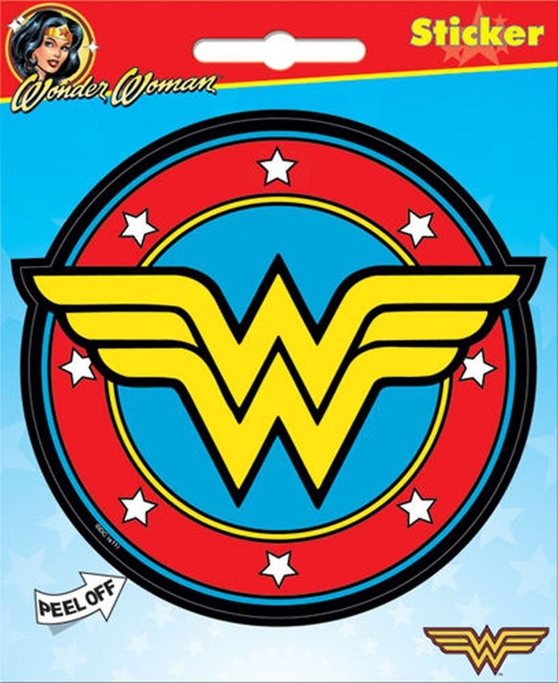 Ata-Boy AtaBoy DC Wonder Woman Stickers WW Logo Sticker AnimeMovie Stickers  DC Wonder Woman Gifts  Merchandise